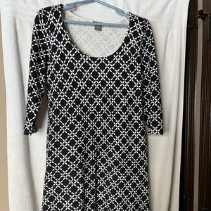 Ann Taylor Cotton Knit Sweater dress Sz M